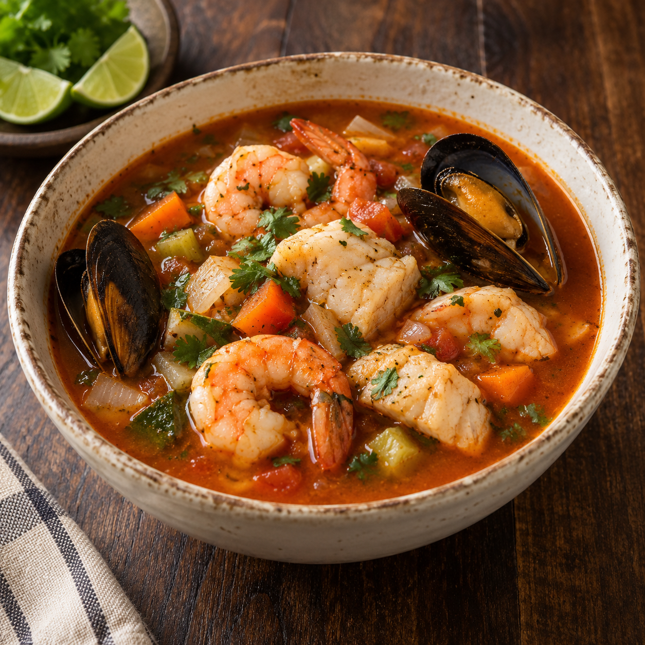 Caldo de Mariscos Mixto
