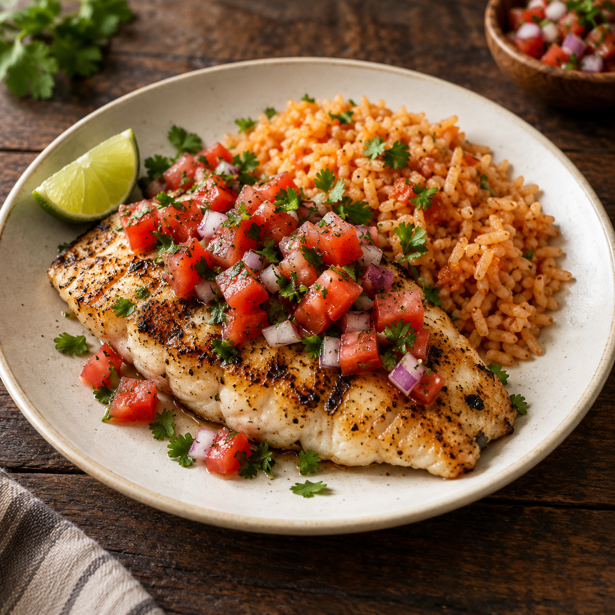 Filete de Pescado al Gusto Combo