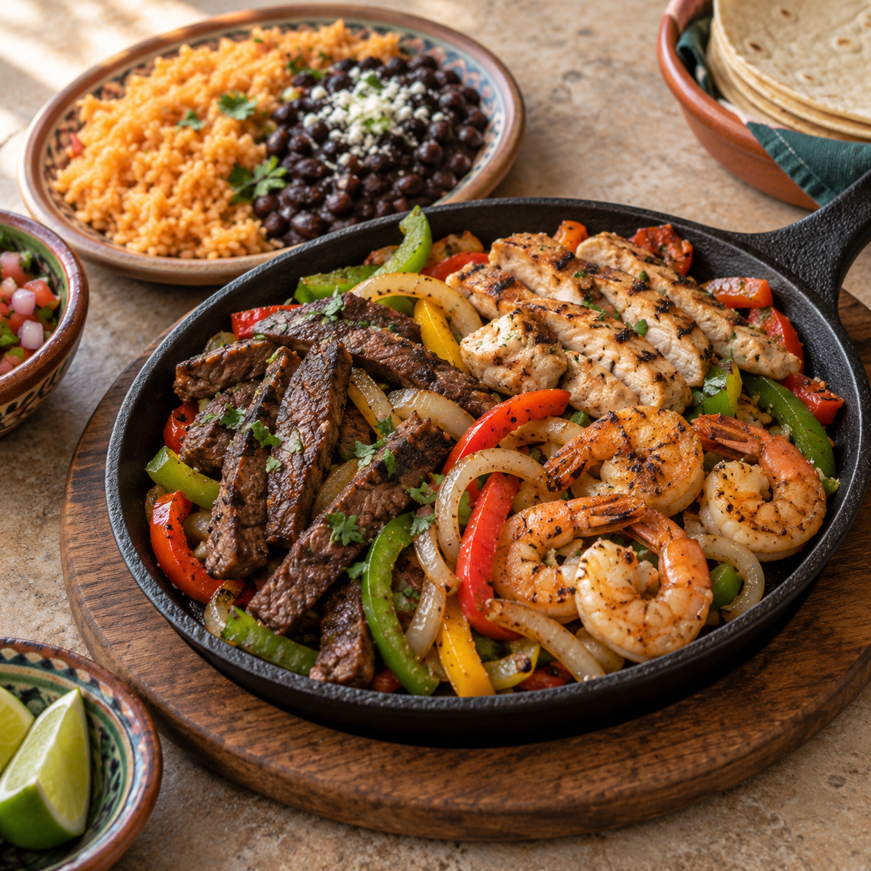 Fajitas Mixtas Combo
