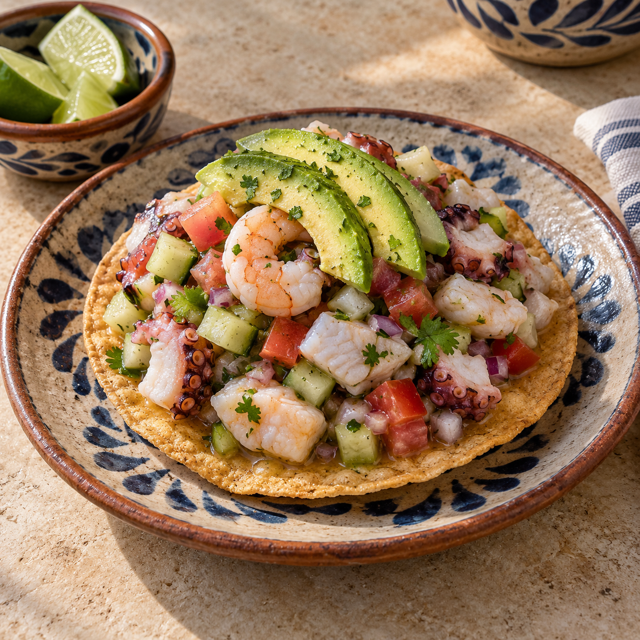 Tostada Mixta