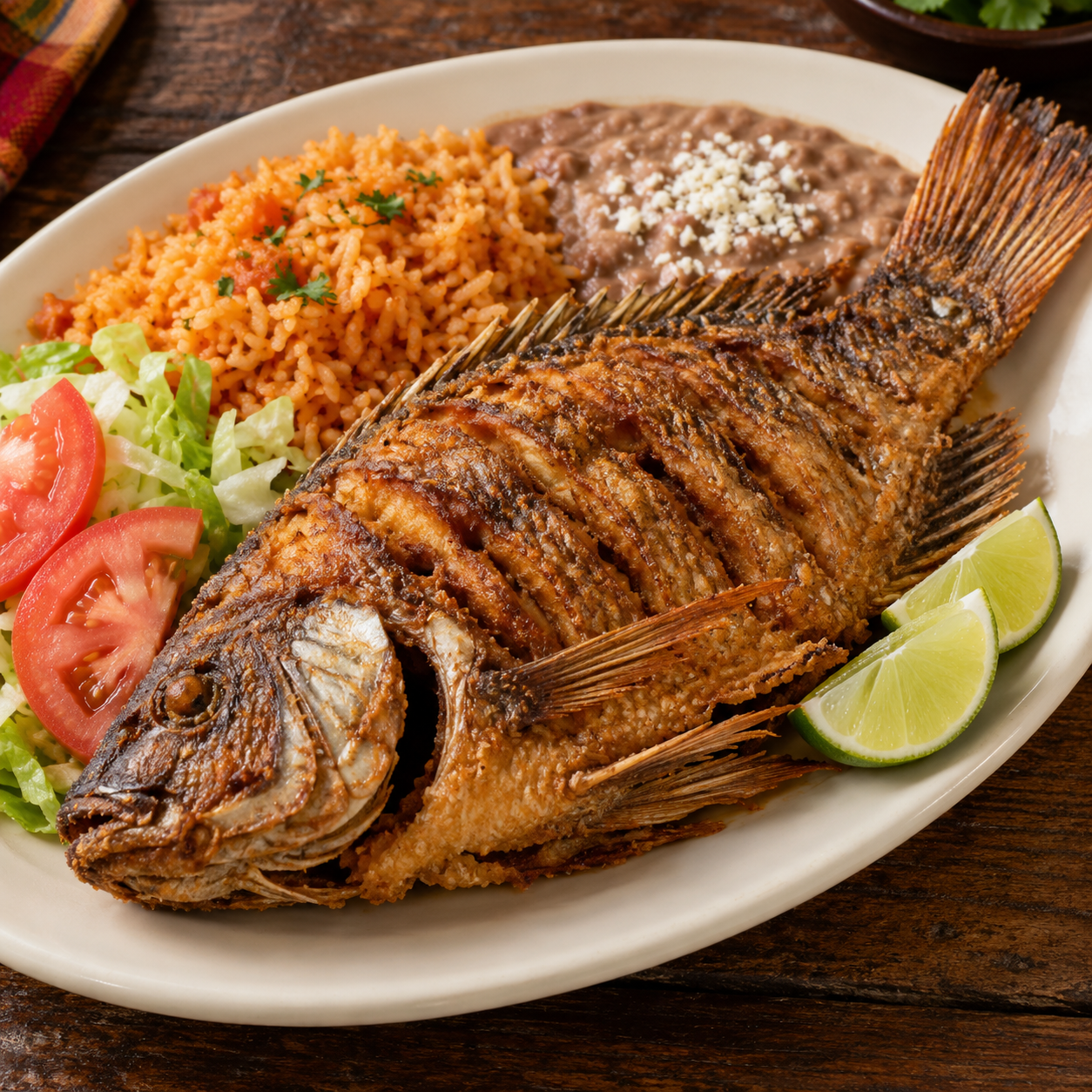 Mojarra Frita Combo