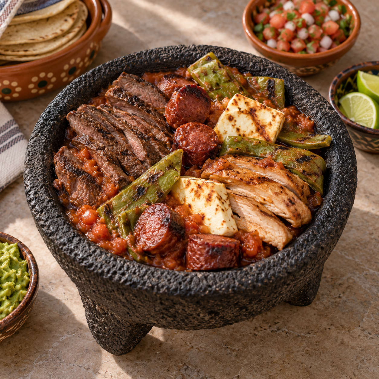 Molcajete de Carnes