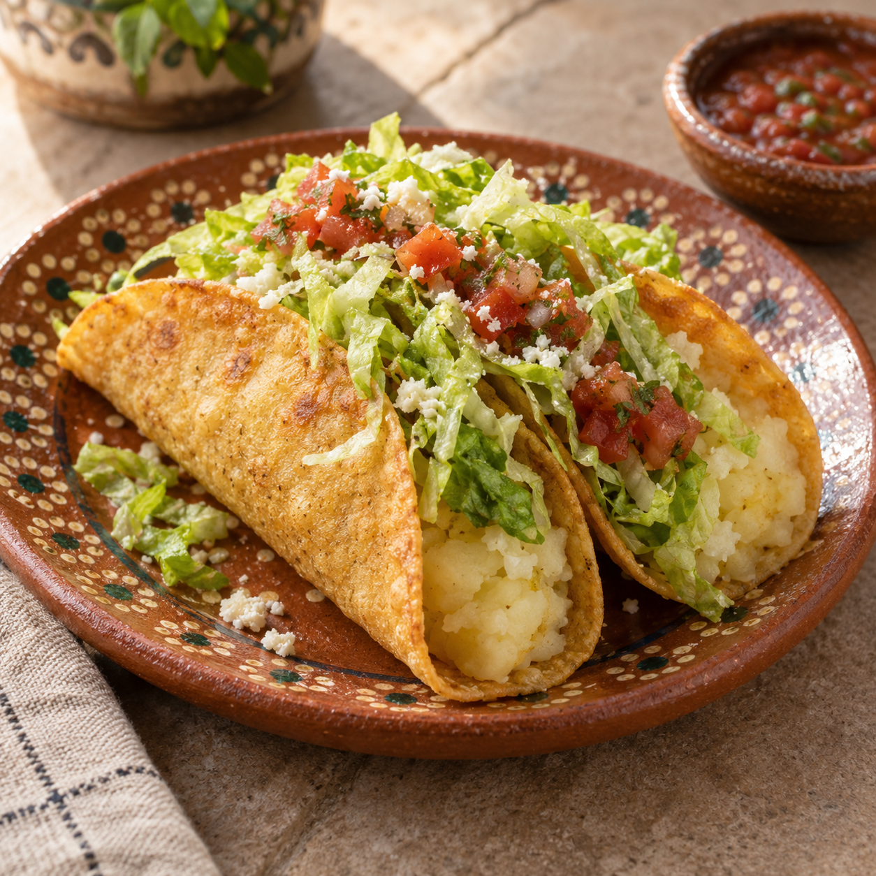 2 Tacos de Papa